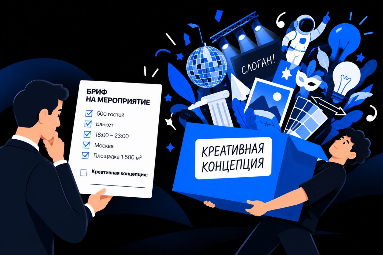 Что такое креативная концепция мероприятия — и нужна ли она вам